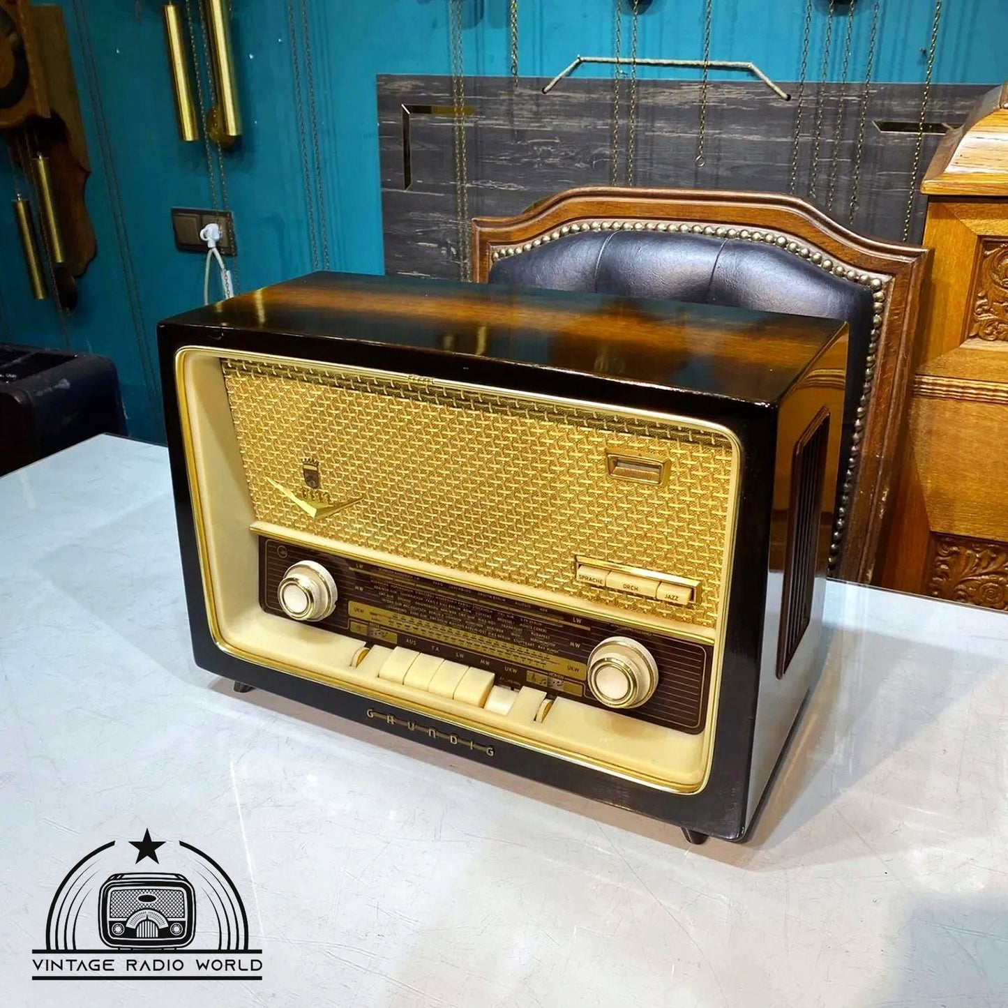 Grundig 1088 Radio | Vintage Radio | Orjinal Old Radio | Radio | Lamp Radio | Grundig 1088
