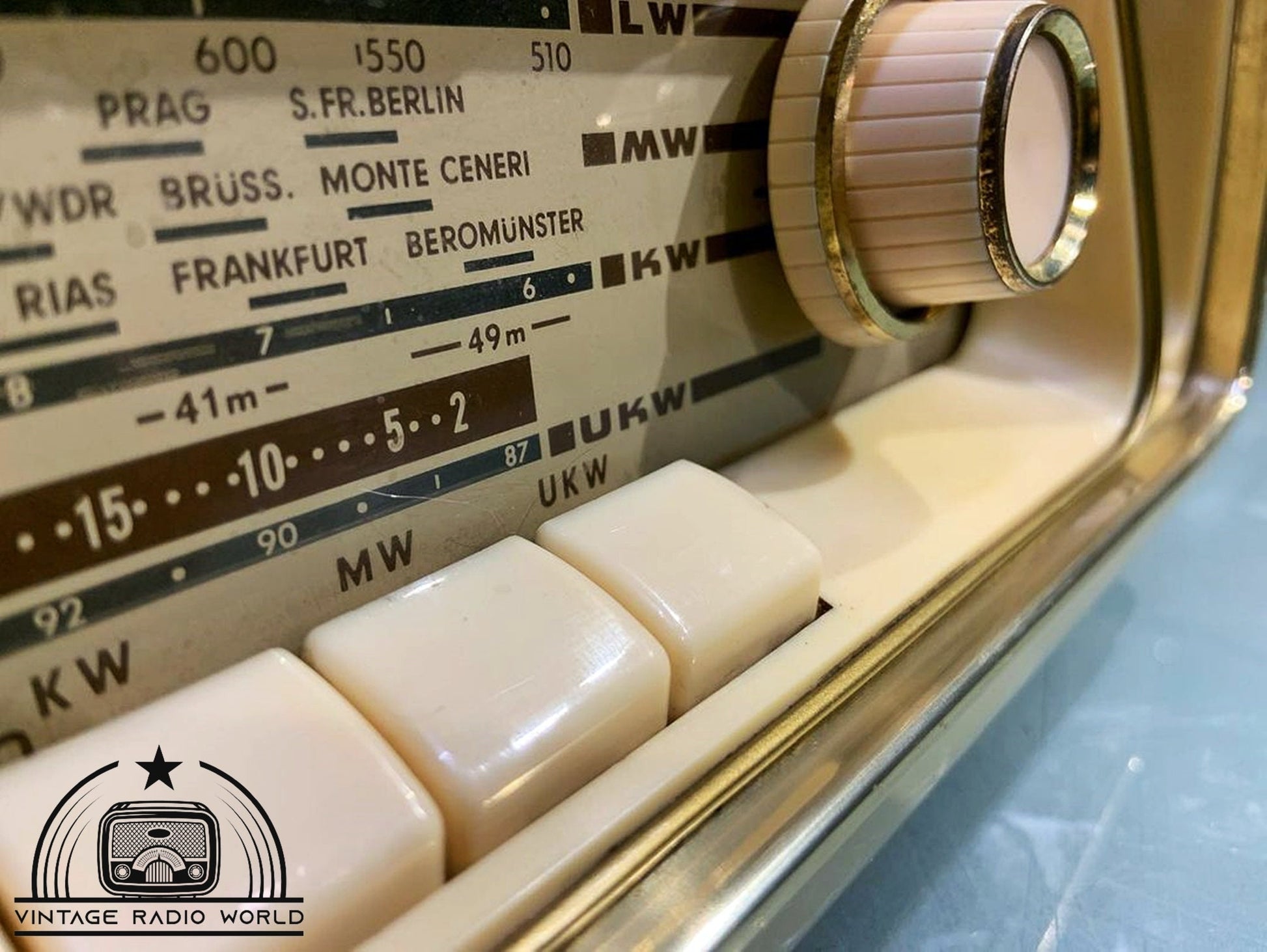 Grundig Vintage Radio | Orjinal Old Radio | Lamp Radio