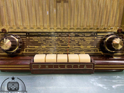 Philips Philetta | Vintage Radio | Orjinal Old Radio | Antique Radio | Lamp Radio | Philips Radio