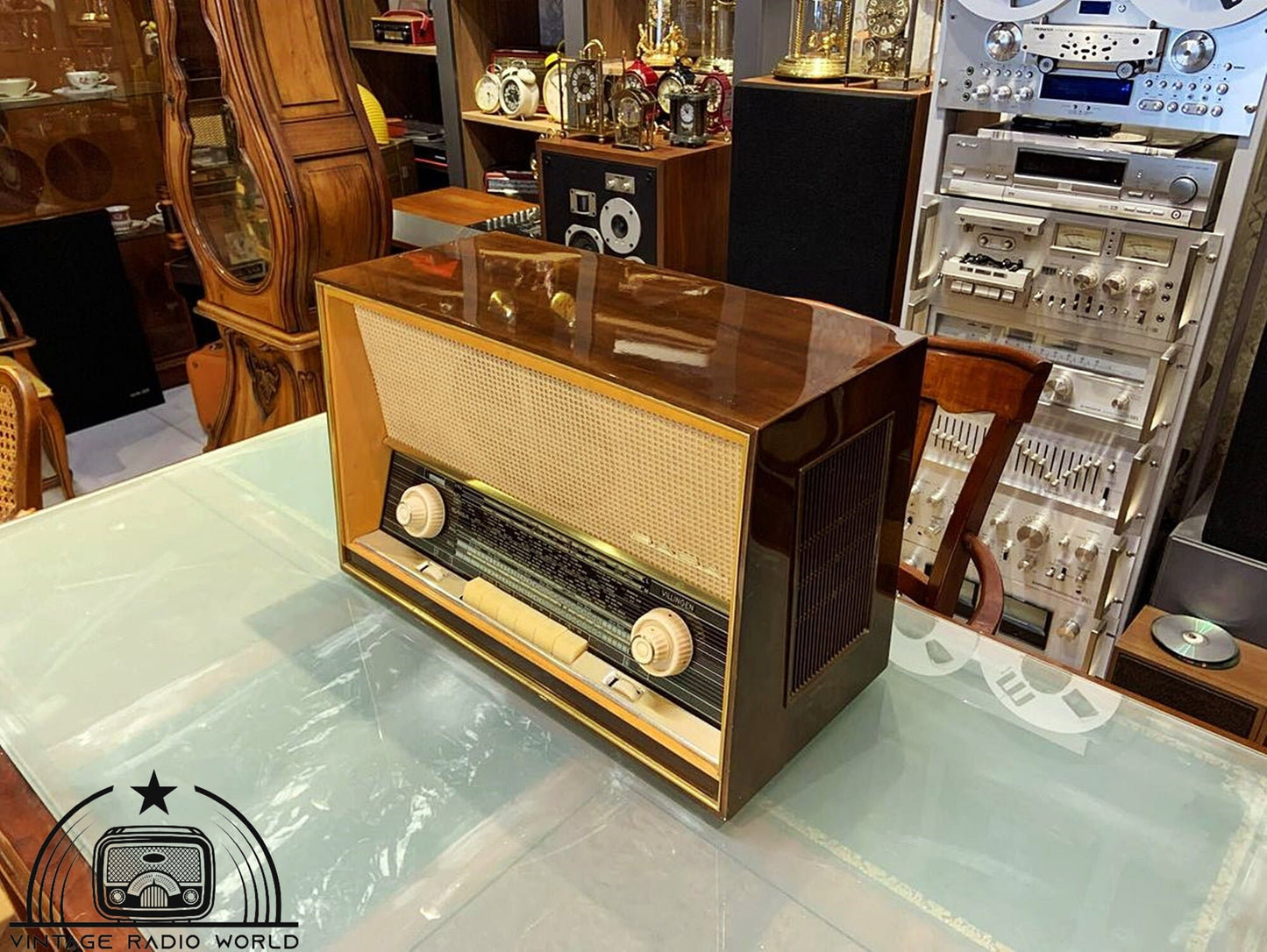 Saba Willingen 125 Radio - Vintage Audio Elegance with Lamp Feature - For Sale