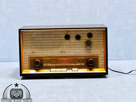 Grundig Type 96 M Radio | Vintage Radio | Orjinal Old Radio | Radio | Lamp Radio | Grundig Radio