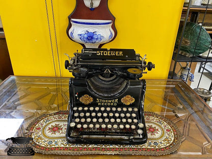 STOWER Typewriter | Antique Typewriter,typewriter working