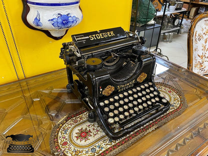 STOWER Typewriter | Antique Typewriter,typewriter working