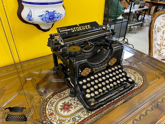 STOWER Typewriter | Antique Typewriter,typewriter working