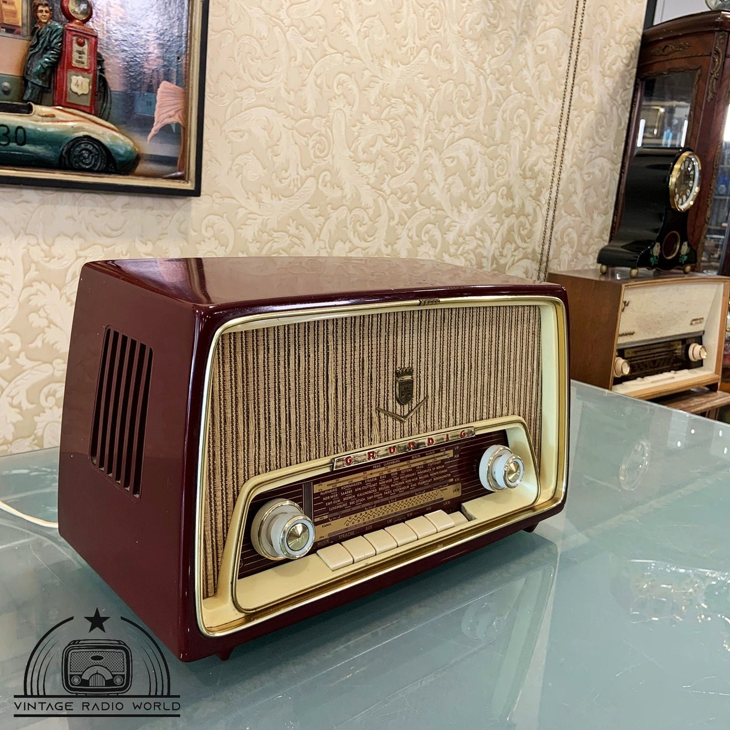 Grundig 97 | Vintage Radio | Oiginal Old Radio | Radio | Lamp Radio | Grundig fm Radio