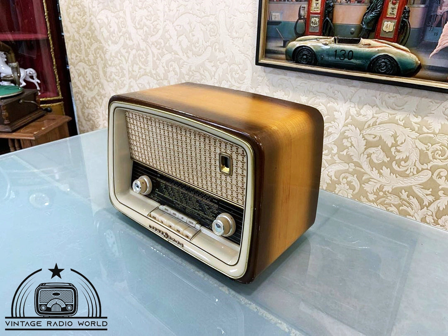 Loewe Opta Bella | Vintage Radio | Original Old Radio | Radio | Lamp Radio | Loewe Opta Bella FM Radio