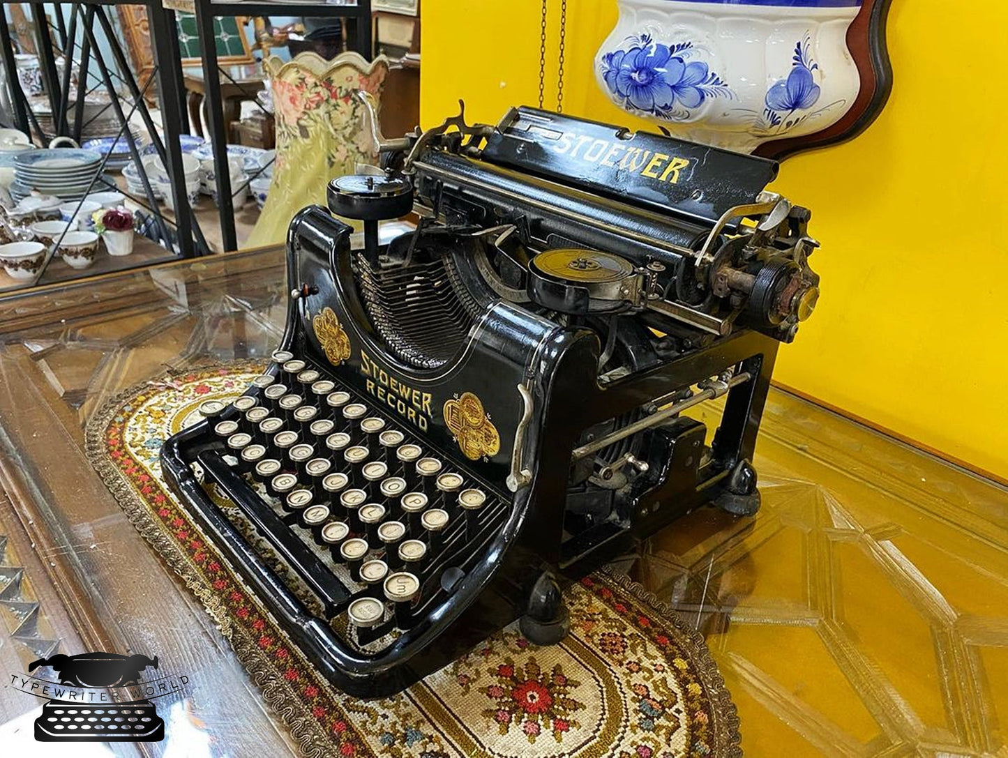 STOWER Typewriter | Antique Typewriter,typewriter working