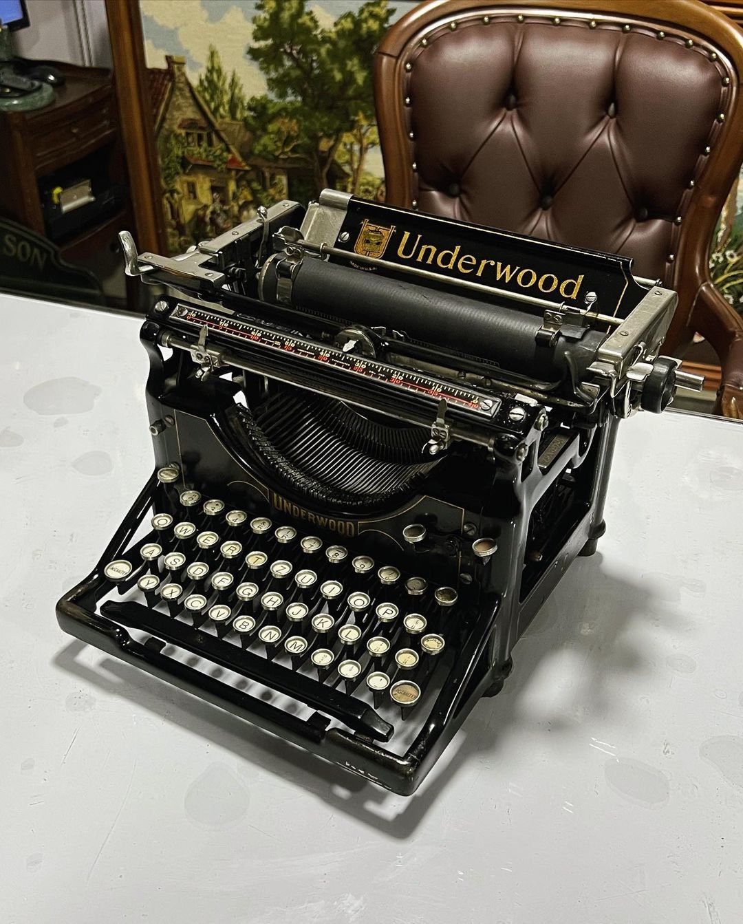 Valentine's day | Underwood Typewriter| Antique Typewriter | Working Typewriter | Working Perfectly,typewriter working