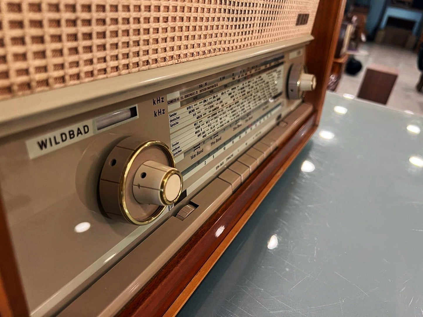 Saba Wildbad Stereo Radyo | Orijinal Vintage Klasik | Saba Triberg-125 Modeli | Tüp Amplifikasyonu > Saba Wildbad Stereo