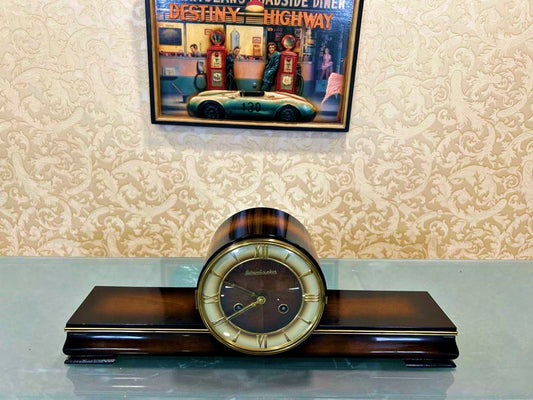 German Fireplace Clock | Vintage Clock | Fireplace Clock | Desk clock | Elegant German Fireplace Clocks