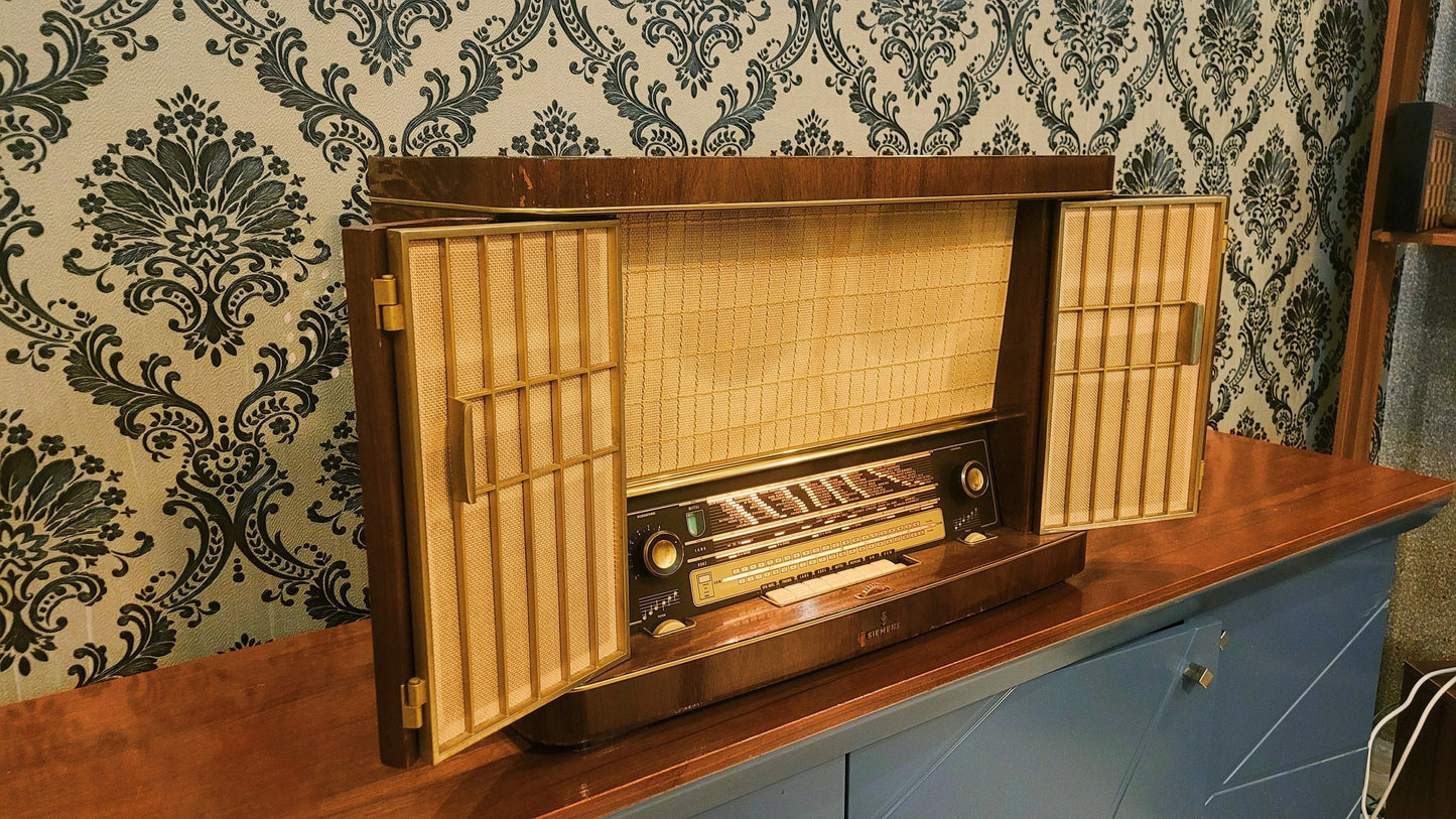 Siemens  Schatulle H52 Radio | Vintage Radio | Orjinal Old Radio | Antique Radio | Lamp Radio | SIEMENS H52 Radio