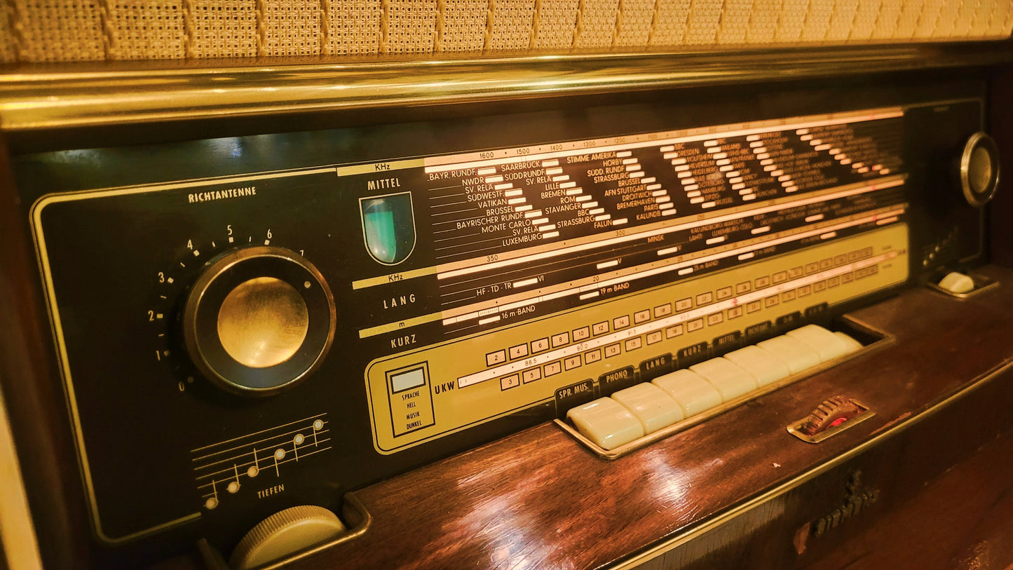 Siemens  Schatulle H52 Radio | Vintage Radio | Orjinal Old Radio | Antique Radio | Lamp Radio | SIEMENS H52 Radio