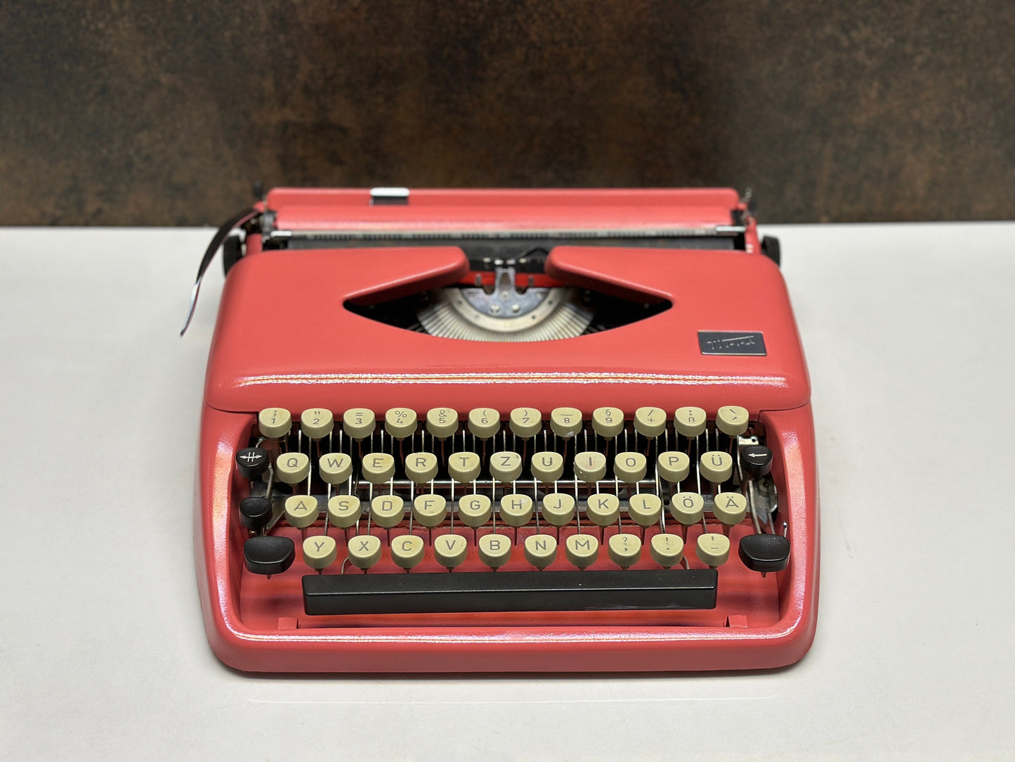 Adler Tippa Typewriter - 1960 - Vintage Mechanical Keyboard - Pink Typewriter,typewriter working