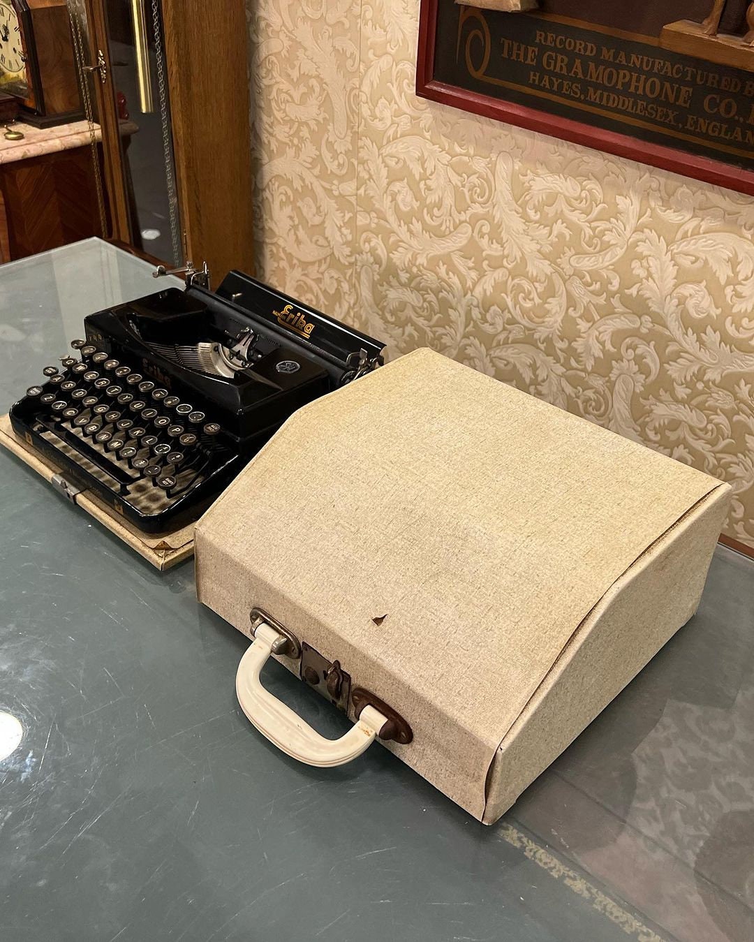 Special Erika Typewriter, QWERTY Typewriter,typewriter working